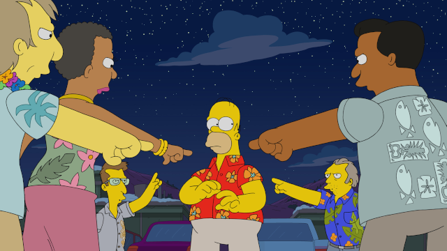 Click to watch 'Its a Blunderful Life' (popup) The Simpsons